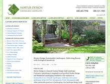 Tablet Screenshot of hdsustainablelandscapes.com